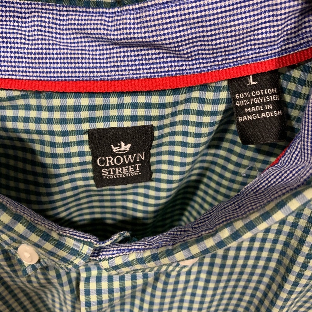 Checkered Button Down - Picture 3 of 3
